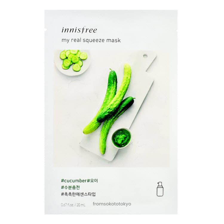 Innisfree My Real Squeeze Mask Cucumber
