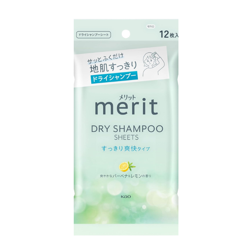 MERIT Dry Shampoo Sheets | Shampoo Seco en Toallitas
