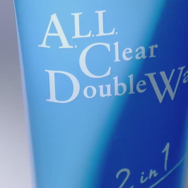 All Clear Double Wash  2 en 1 | Jabón limpiador desmaquillante