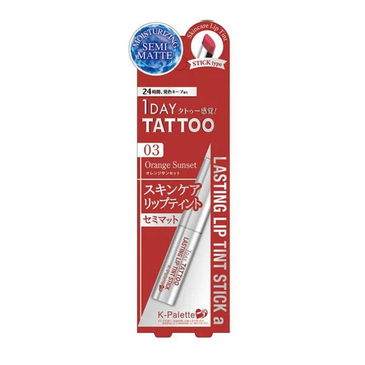 1 Day Tatto Lasting Lip Tint Stick Semi Matte.
