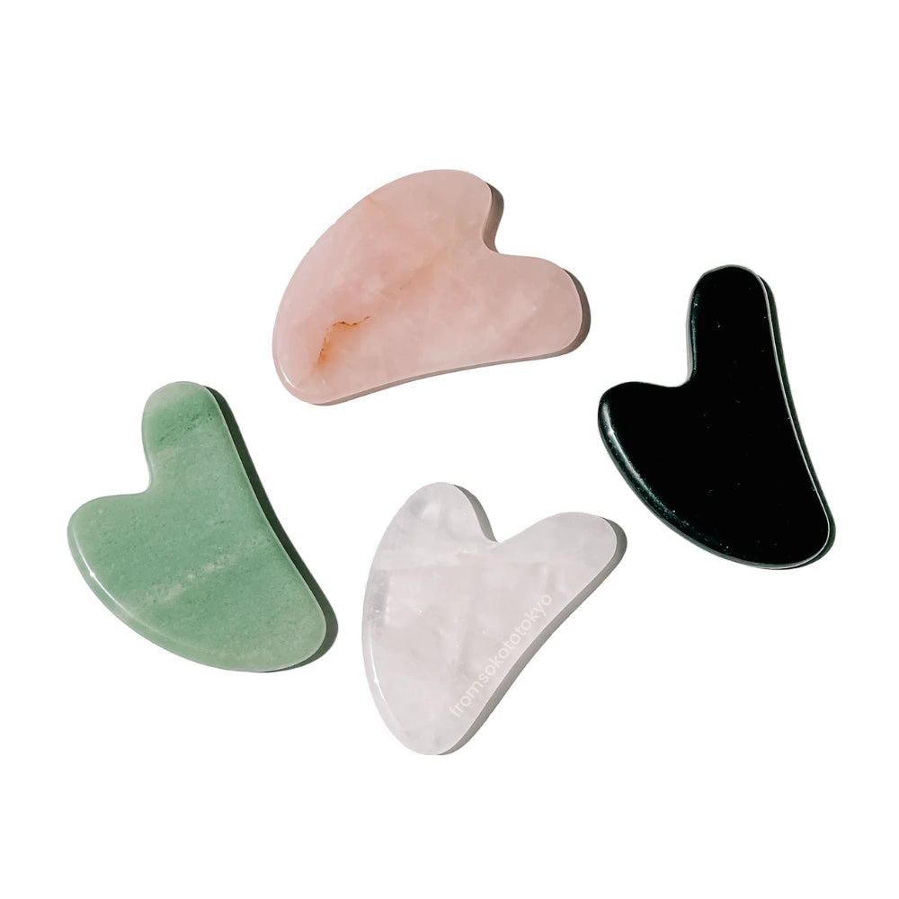 Gua Sha de Cuarzo - Masaje Facial o Corporal-fromsokototokyo