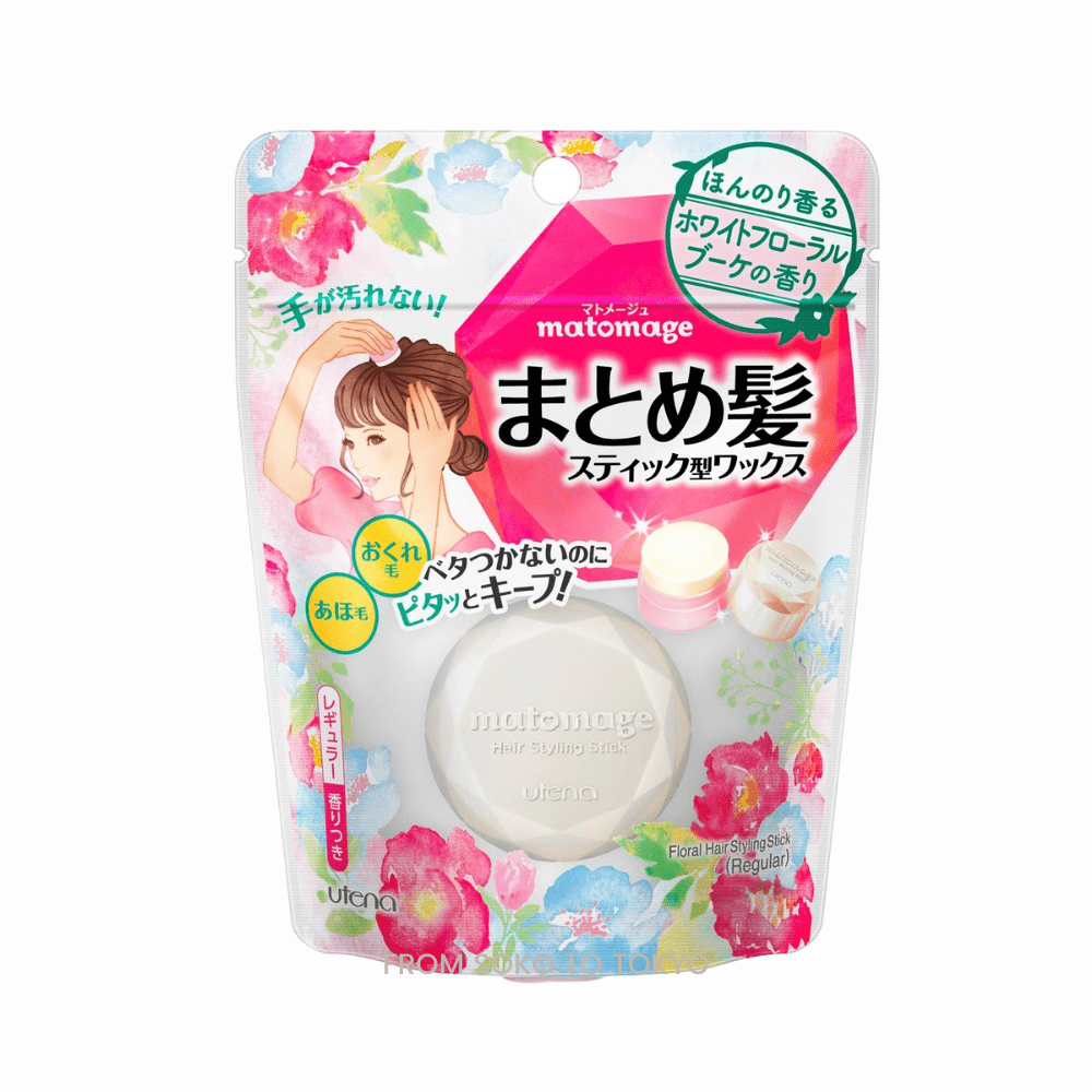 Matomage Hair Styling Stick Regular Hold Floral.
