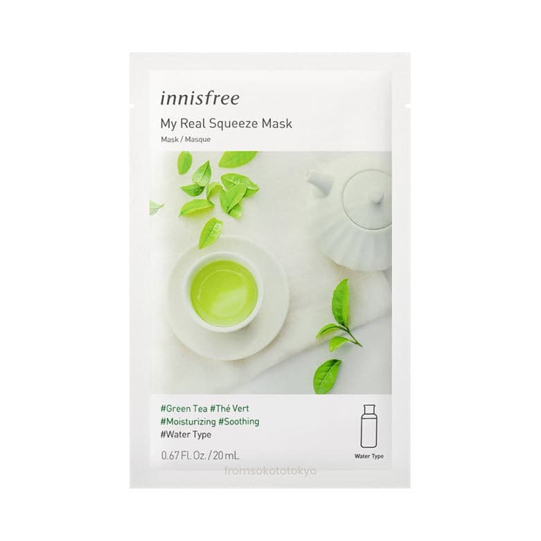 My Real Squeeze Mask Green Tea.