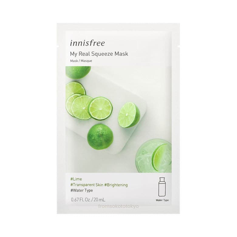 My Real Squeeze Mask Lime.