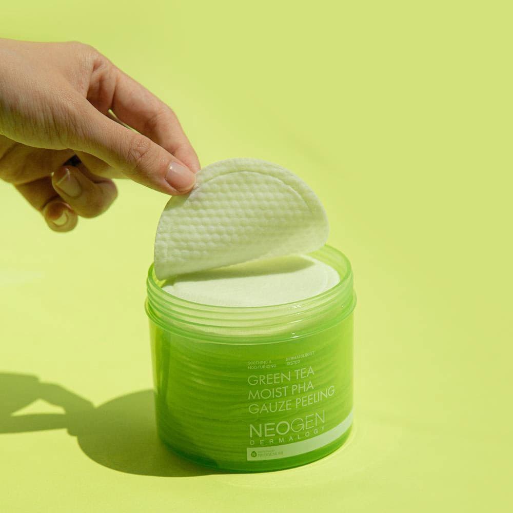 NEOGEN Green Tea Moist PHA Gauze Peeling 190ml.