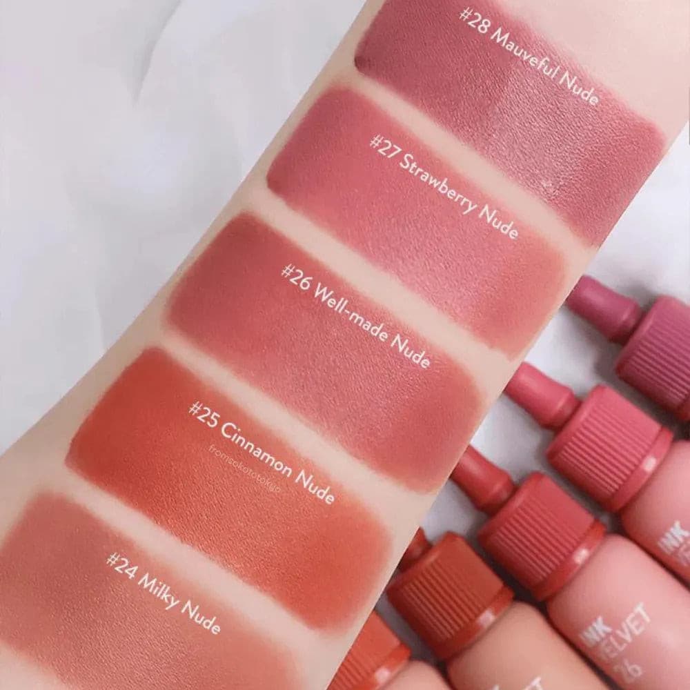 PERIPERA Ink Velvet Nude Brew Collection- Varios Tonos.